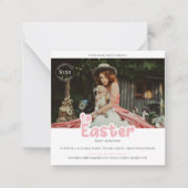 Easter Photography Mini Session Marketing ノートカード (正面)