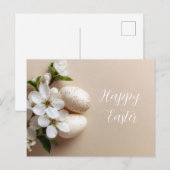 Easter Postcard with Easter Eggs ポストカード (正面/裏面)