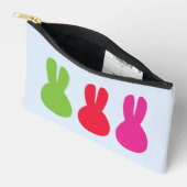 Easter pouch in light blue アクセサリーポーチ (見開き)