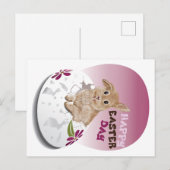 Easter Rabbit ポストカード (正面/裏面)