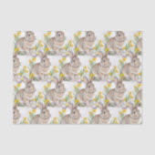 Easter Rabbit Pattern  薄葉紙 (正面)