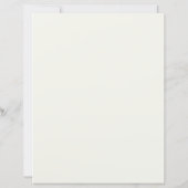 Easter Rabbits Eggs & Flowers Egg Hunt Invitation (裏面)