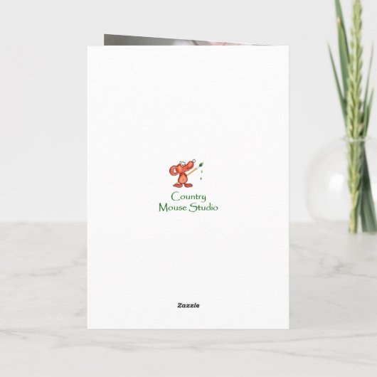 Easter Rejoice He is Risen Spring Bird  シーズンカード (裏面)