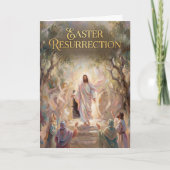 Easter Resurrection Easter Card カード (正面)