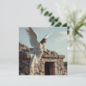 Easter Resurrection Greetings カード (スタンド正面)