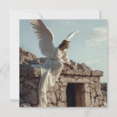 Easter Resurrection Greetings カード (正面)