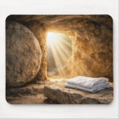 Easter Resurrection Morning Empty Tomb マウスパッド (正面)