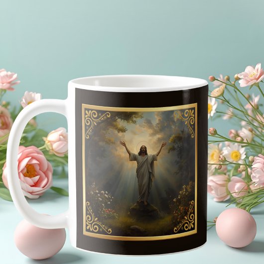 Easter Resurrection Religious コーヒーマグカップ