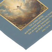 Easter Resurrection Religious ショートテーブルランナー (コーナー)