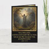 Easter Resurrection Religious シーズンカード (正面)