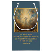 Easter Resurrection Religious  スモールペーパーバッグ (裏面)