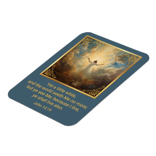 Easter Resurrection Religious マグネット (左側)