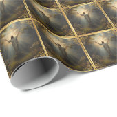 Easter Resurrection Religious ラッピングペーパー (ロールコーナー)