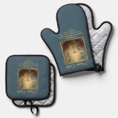 Easter Resurrection Religious 鍋つかみ&鍋敷きセット (正面/裏面)