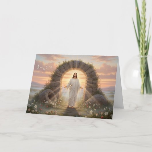 Easter Resurrection Scene カード (正面)