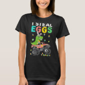 Easter Rex Dinosaur Monster Truck Eggasaurus Boys  Tシャツ (正面)