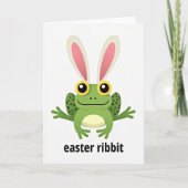 Easter Ribbit Season Card カード (正面)