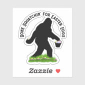 Easter Sasquatch  シール (シート)