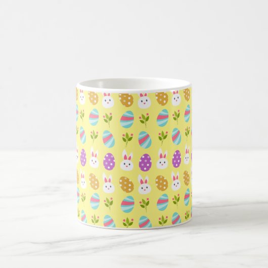 Easter Seamless pattern コーヒーマグカップ (中央)