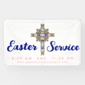 Easter Service Church Banner 横断幕 (横)
