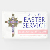 Easter Service Church Banner 横断幕 (横)