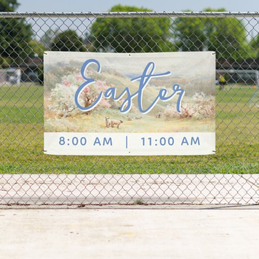 Easter Service Church Banner 横断幕 (インサイチュ)