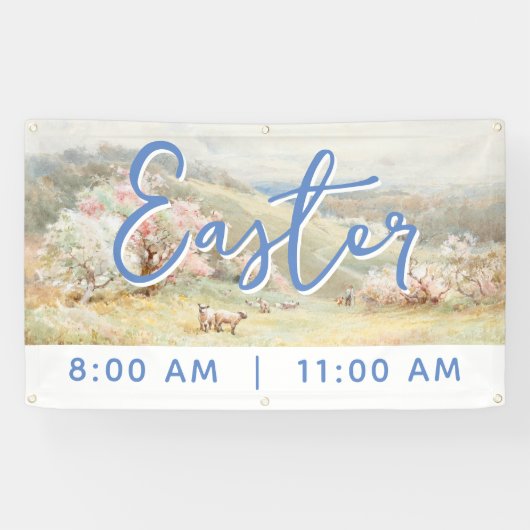 Easter Service Church Banner 横断幕 (横)