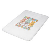 Easter Speech Therapy SLP Everyone Communicates Di バスマット (アングル)