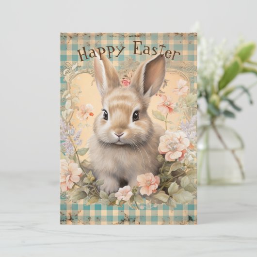 Easter Spring Bunny シーズンカード (スタンド正面)