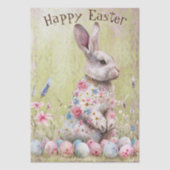 Easter Spring Bunny Tissue Paper 薄葉紙 (正面)