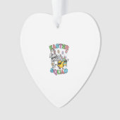 Easter Squad Bunny Egg Chick Dab Crew Matching Men オーナメント (正面)