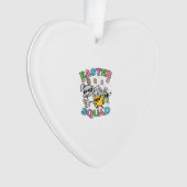 Easter Squad Bunny Egg Chick Dab Crew Matching Men オーナメント (正面)