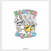 Easter Squad Bunny Egg Chick Dab Crew Matching Men シール (シート)