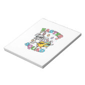 Easter Squad Bunny Egg Chick Dab Crew Matching Men ノートパッド (回転)