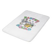 Easter Squad Bunny Egg Chick Dab Crew Matching Men バスマット (アングル)