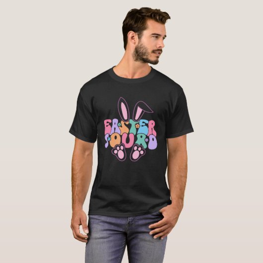 Easter Squad Bunny Rabbit Face  Easter Day Women G Tシャツ (正面フル)