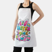 Easter Squad Family Matching Couple Easter Men Wom エプロン (インサイチュ)