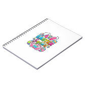 Easter Squad Family Matching Couple Easter Men Wom ノートブック (左側)