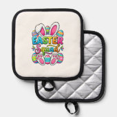 Easter Squad Family Matching Couple Easter Men Wom 鍋敷き (正面/裏面)