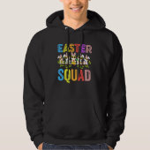 Easter Squad Family Matching Easter Day Bunny Egg  パーカ (正面)