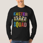 Easter Squad Family Matching Easter Day Bunny Egg Tシャツ (正面)