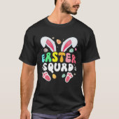 Easter Squad Family Matching Easter Day Bunny Egg  Tシャツ (正面)
