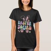 Easter Squad Family Matching Easter Day Bunny Egg Tシャツ (正面)
