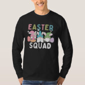 Easter Squad Family Matching Easter Day Gnome Egg  Tシャツ (正面)