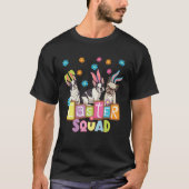 Easter Squad French Bulldog Frenchie  Souvenirs Tシャツ (正面)