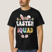 Easter Squad | Retro Bunny Squad Tシャツ (正面)