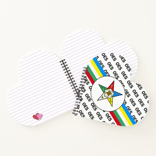 Easter Star Small Notepadの注文 ノートブック (内部)