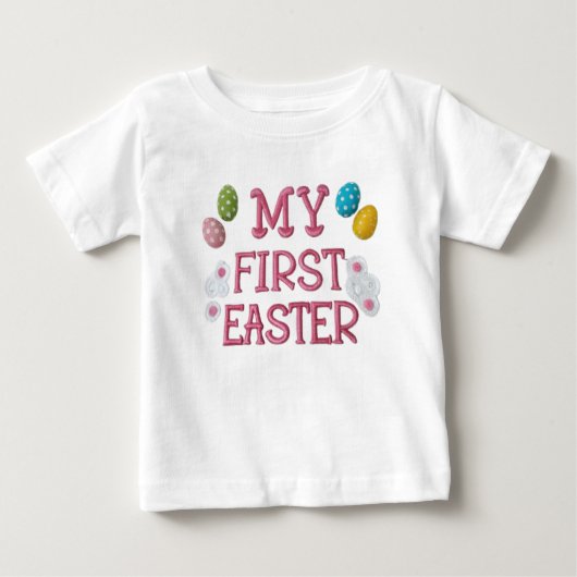 Easter Steps ベビーTシャツ (正面)