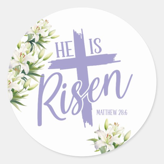 Easter Stickers ラウンドシール (正面)
