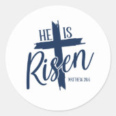 Easter Stickers ラウンドシール (正面)